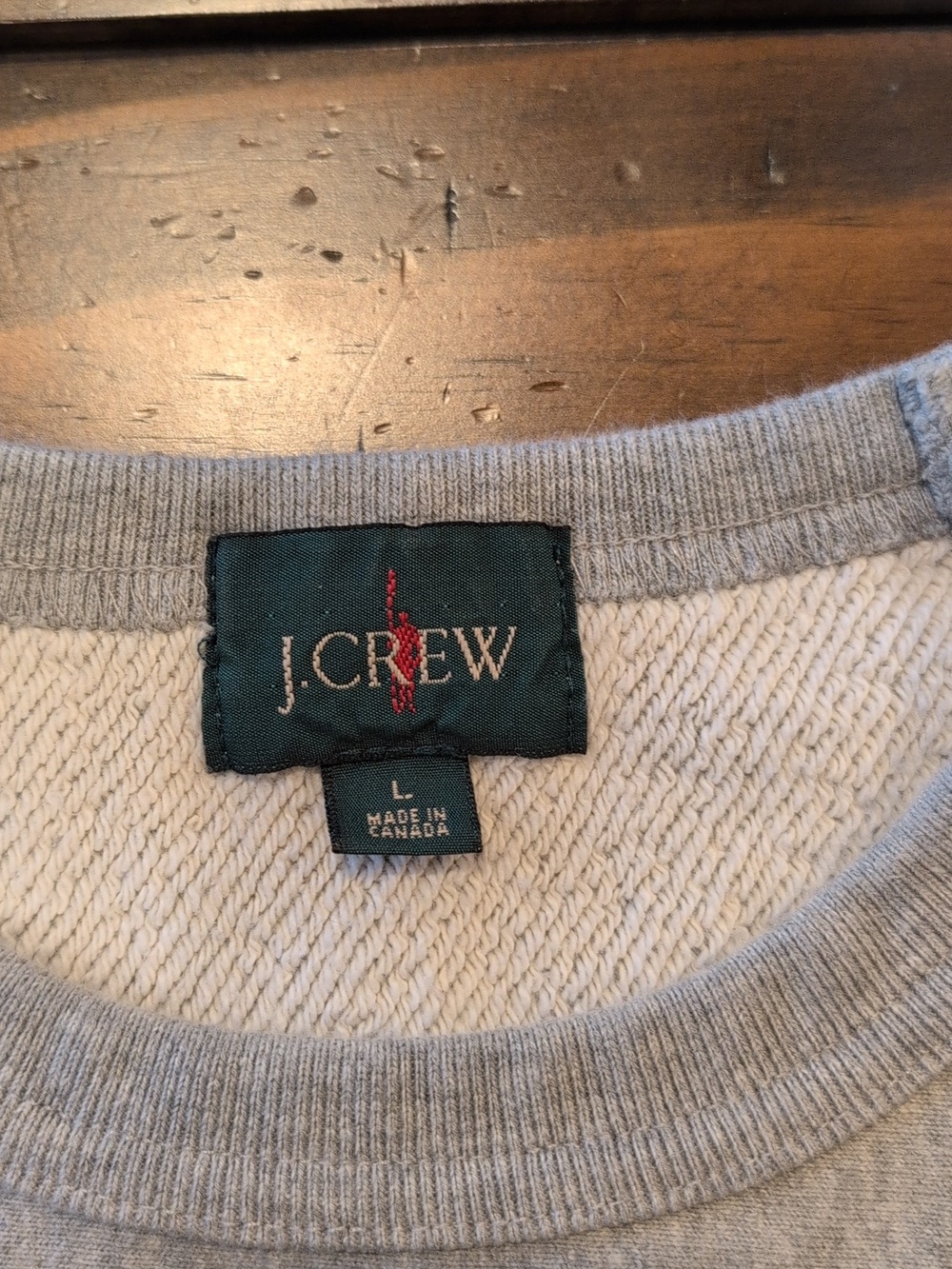 J. Crew Oarsman Dog Embroidered Sweatshirt - Picture 4 of 6